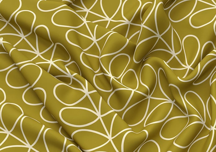 Orla Kiely Linear Stem, Seagrass - Twist&Fit Roman Blind - Image 4